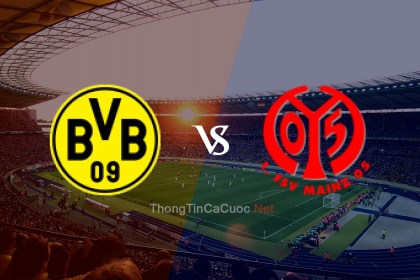 Trực tiếp bóng đá Dortmund vs Mainz 05 - 20h30 ngày 27/5/23